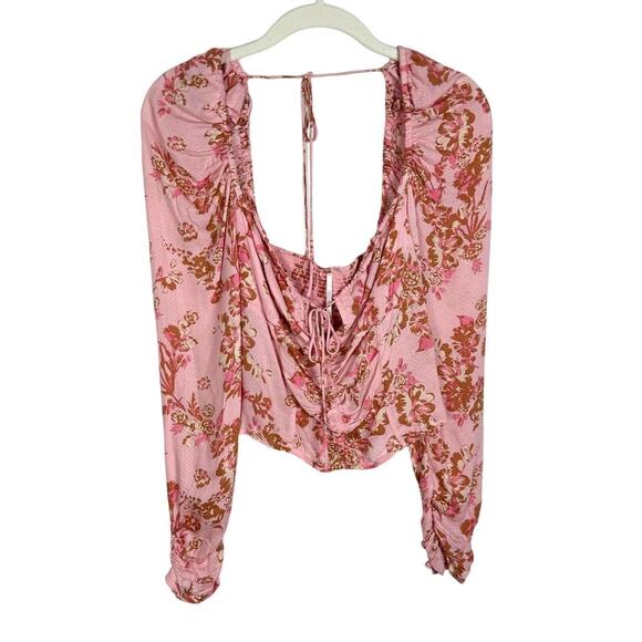 FREE PEOPLE Tops XS Lot of 2 Hilary Floral Open Back, Take It Away Lace Bodysuit - Picture 5 of 16